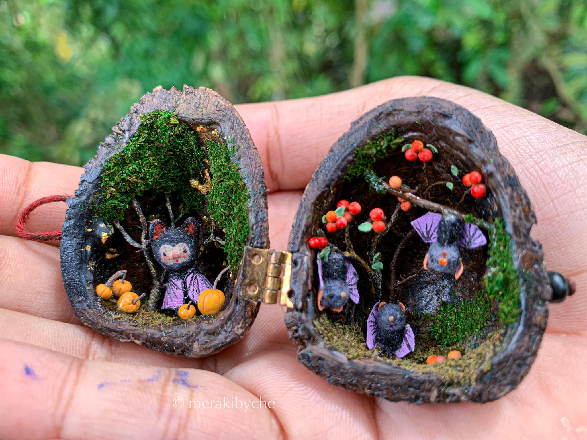 Miniature Bat Fairy House