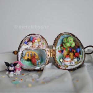 Pastel Miniature Nut House – Kuromi & My Melody’s Birthday Party